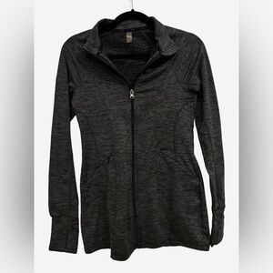 2/$20 - Hyba Grey Full-Zip Athleisure Jacket